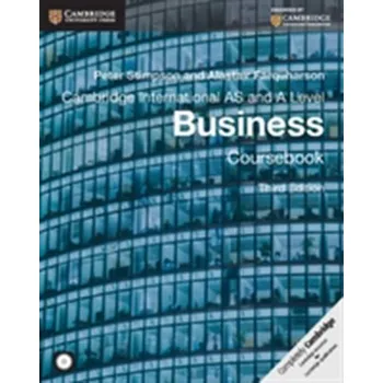 Cambridge International AS and A Level Business Coursebook with CD-ROM - Stimpson, Peter
