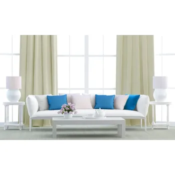 Bydlimekrasne.cz Závěs metráž 100% blackout 140 cm smetanový