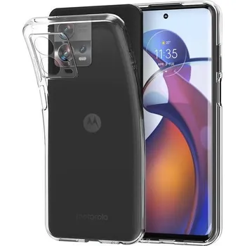 Pouzdro na mobilní telefon Kryt Motorola Edge 30 Fusion 1 mm průhledný (obal neboli pouzdro na Motorola Edge 30 Fusion)