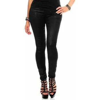 Dámské džíny M.O.D.miracle of denim M.O.D jeans dámské rifle ULLA skinny coated black Velikost: 28/32