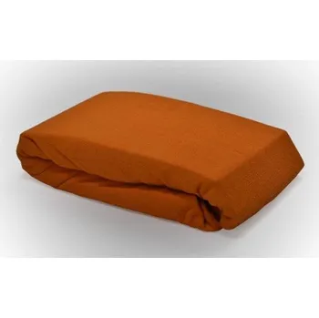 Prostěradlo Stanex Froté napínací prostěradlo rezavé ROZMĚR: (š/d/v) 180 x 200 x 20 cm