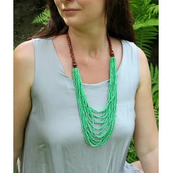 Náhrdelník Náhrdelník Kasandra, zelený