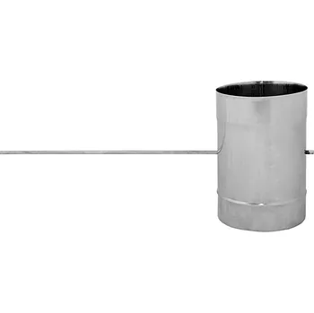 Kouřovod Komínová klapka nerez, průměr 150 mm