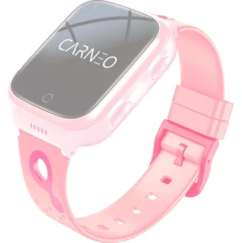 Řemínek na hodinky Náhradní řemínek pro CARNEO GuardKid+ 4G platinum růžový