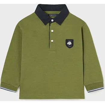 Chlapecká košile Chlapecká polokošile Mayoral 2168 zelená Rozměr: 12 měsíců, 80 cm