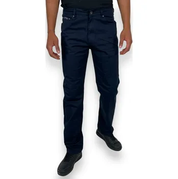 Pánské kalhoty Harpia Pánské modré plátěné kalhoty Barva: Modrá, Velikost: 36