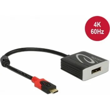 Video kabel DeLOCK USB adaptér, zástrčka USB-C > zásuvka DisplayPort