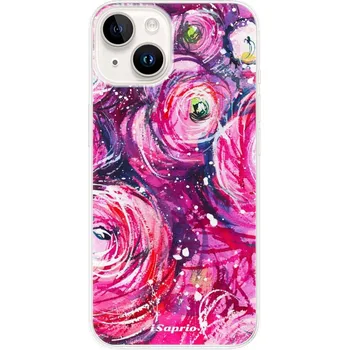 Pouzdro na mobilní telefon Odolné silikonové pouzdro iSaprio - Pink Bouquet - iPhone 15 Plus