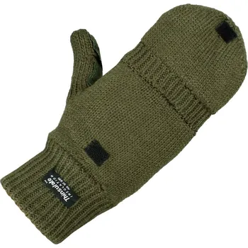 Pletené rukavice s překrytím, Mil-Tec, olivové