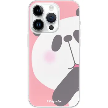 Pouzdro na mobilní telefon Odolné silikonové pouzdro iSaprio - Panda 01 - iPhone 15 Pro