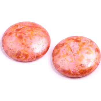 Korálek Skleněný kabošon č.1168 - 25 mm