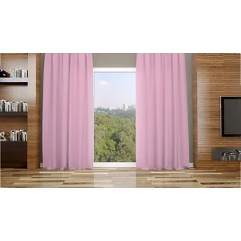 Bydlimekrasne.cz Závěs metráž blackout 150 cm uni růžový