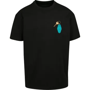 Pánské tričko California Motel Oversize Tee - black 3XL