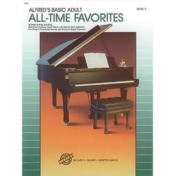 Alfred's Basic Adult All Time Favorites 2 - noty pro klavr 622500