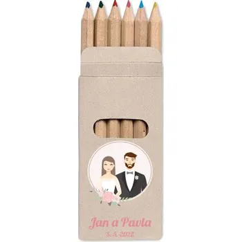 Pastelka Sada pastelek růžový pár