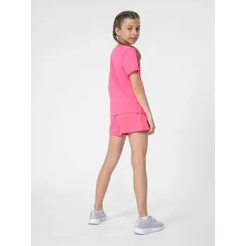 Dámské kraťasy 4F Sportovní kraťasy 4FJSS23TSHOF098 Růžová Regular Fit 146_152