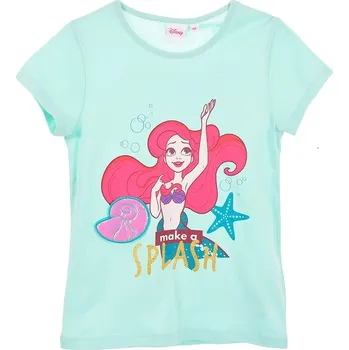 Dívčí tričko Mint dívčí tričko Disney Princess - Ariel Velikost: 98