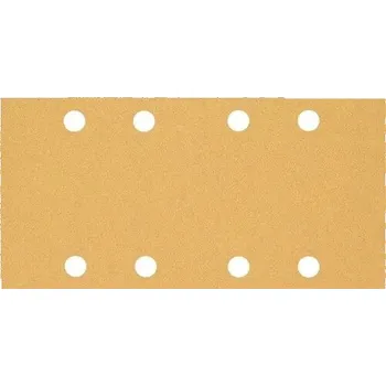 Příslušenství k nářadí Brusný papír EXPERT C470 s 8 otvory pro vibrační brusky 93 × 186 mm, G 80, 50 ks BOSCH 2608900937