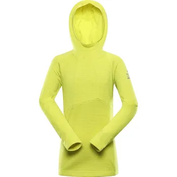 Dívčí oblečení Dětská mikina ALPINE PRO GORFO sulphur spring - 116-122