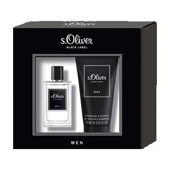 Parfém S.Oliver S.Oliver Black Label for Men SET: Toaletní voda 30ml + Sprchovací gél 75ml pre mužov Toaletní voda