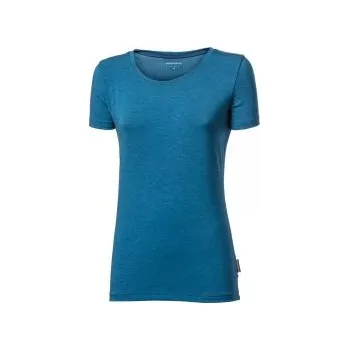 Dámské tričko Progress ORIGINAL COFFEE dámské petrol XL; Modrá triko