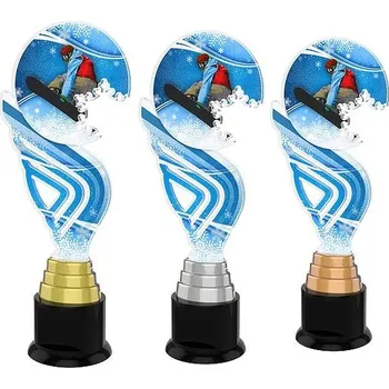 Poháry Bauer Akrylátová trofej ACTAS0012 | Snowboard
