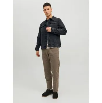 Pánská větrovka Jack & Jones Jeansová bunda Jean 12223613 Černá Regular Fit L