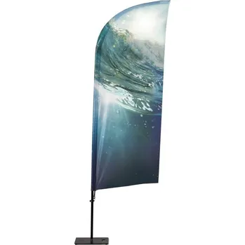 Beachflag Alu Wind 255cm Total Height Luxurious Ba