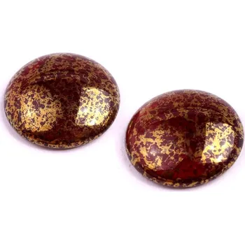 Korálek Skleněný kabošon č.1221 - 25 mm