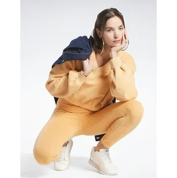 Dámská mikina Reebok Mikina Reebok Classics Natural Dye Sweatshirt HS4739 Oranžová Cropped Fit XL