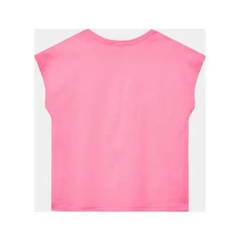 Pánská móda United Colors Of Benetton T-Shirt 3I1XC10C0 Růžová Regular Fit 168