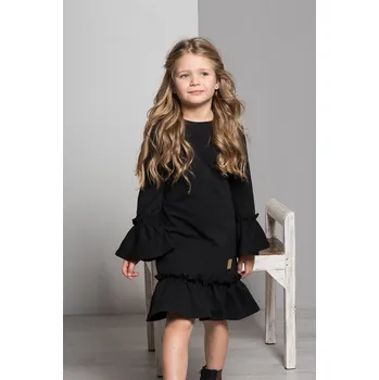 Dívčí šaty Lumide LK23 Černá 92
