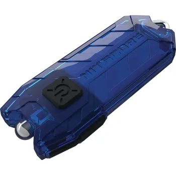 Svítilna USB svítilna klíčenka NiteCore Tube 2.0, modrá