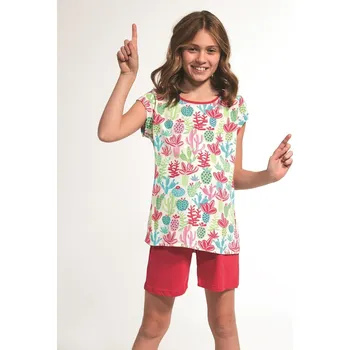 Dívčí pyžamo Dívčí pyžamo Cornette Kids 357/79 Cactus - 122/128