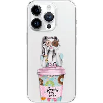Pouzdro na mobilní telefon Odolné silikonové pouzdro iSaprio - Donut Worry - iPhone 15 Pro