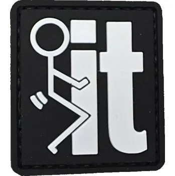 Nášivka PVC nášivka Fu*k it