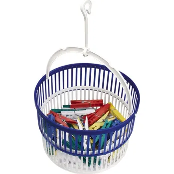 Kolíček na prádlo SPOKAR a.s. KOLÍČKY NA PRÁDLO PLASTOVÉ, 50 ks V KOŠÍČKU