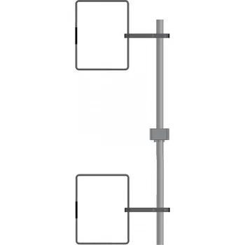 Televizní anténa DCom Základnová VHF anténa 2xZZ21RH