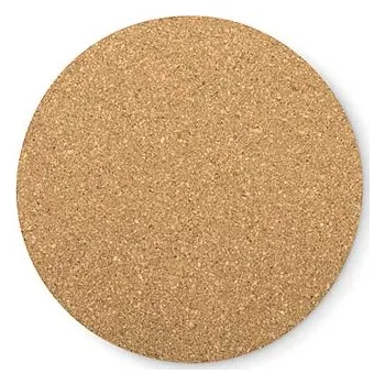 Podtácek Korkové podložky kulaté - Bierpon, dřevo