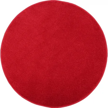 Koberec Kusový koberec Eton červený 15 kruh, 80x80 (průměr) kruh, červená, kuchyně, Spoltex - 1 rok na vrácení + DOPRAVA ZDARMA k Vám i zpět