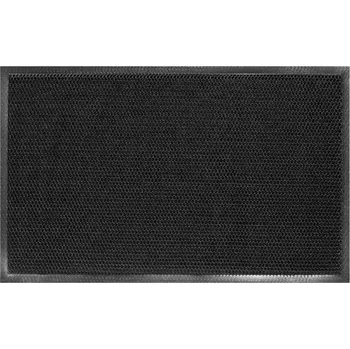 Černá čistící venkovní vstupní rohož FLOMA Blitz - 40 x 60 x 1 cm