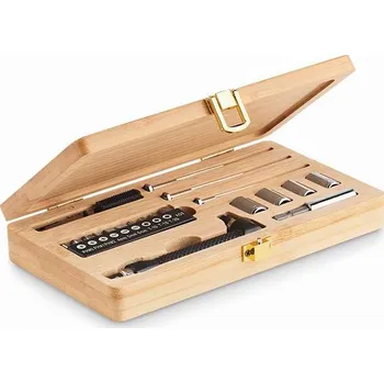 Sada nářadí Sada nářadí v bambus. kufříku - GALLAWAY, dřevo