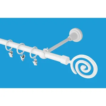 Garnýž Garnýž kovová 420 cm jednořadá 16 Tornado bílá