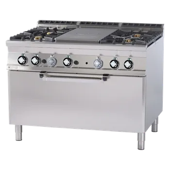 Sporák RM Sporák tálový plynový s troubou TPF4 912G