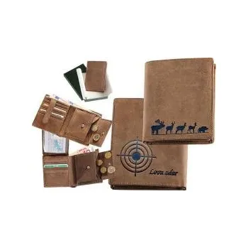 Peněženka E-myslivost Kožená myslivecká peněženka - motiv Lovu zdar I