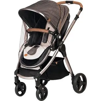 BABYONO Síťka na kočárek univerzální - černá