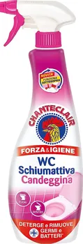 Čisticí prostředek na WC Chante Clair WC Schiumattiva Candeggina pěnový bělící čistič s rozprašovačem 625 ml