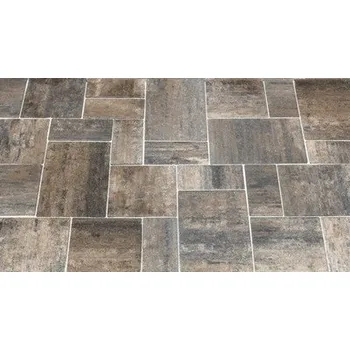 Dlažba BEST Dlažba betonová TRIVIO tl. 60 mm colormix arabica