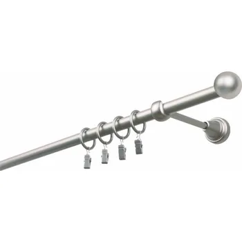 Garnýž Garnýž kovová 440 cm jednořadá 19 Koule satina