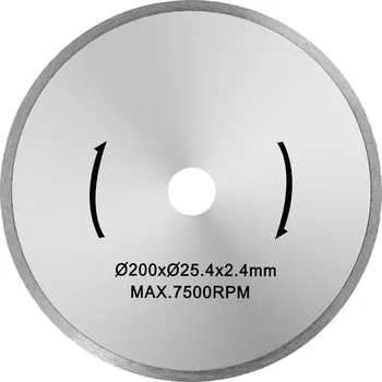 Řezný kotouč MSW MSW-TB-200/25 200 mm